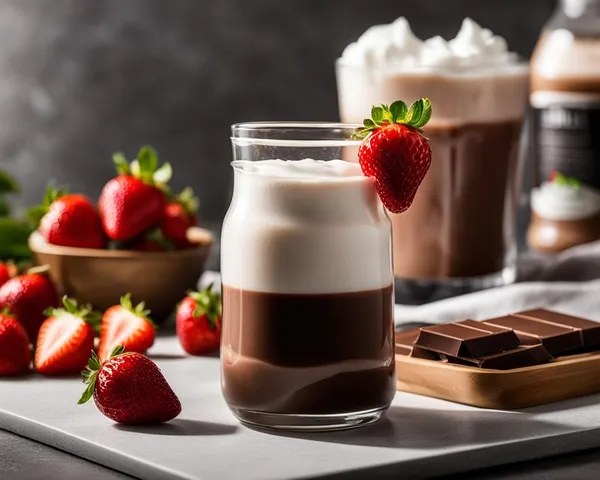 How to Make a Delicious Herbalife Chocolate Strawberry Shake