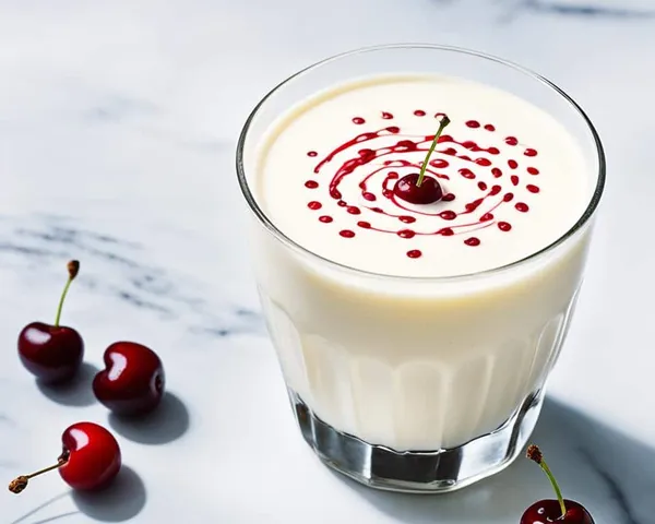 How to Make a Delicious Vanilla Herbalife Shake with Cherry