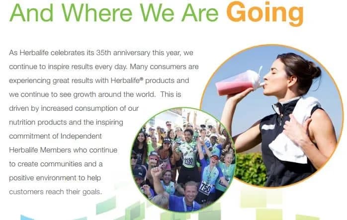 Herbalife business overview with rules-first product-sales context