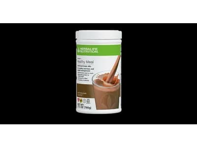 Formula 1 Dutch Chocolate canister used as the official-source base for an espresso chocolate shake idea