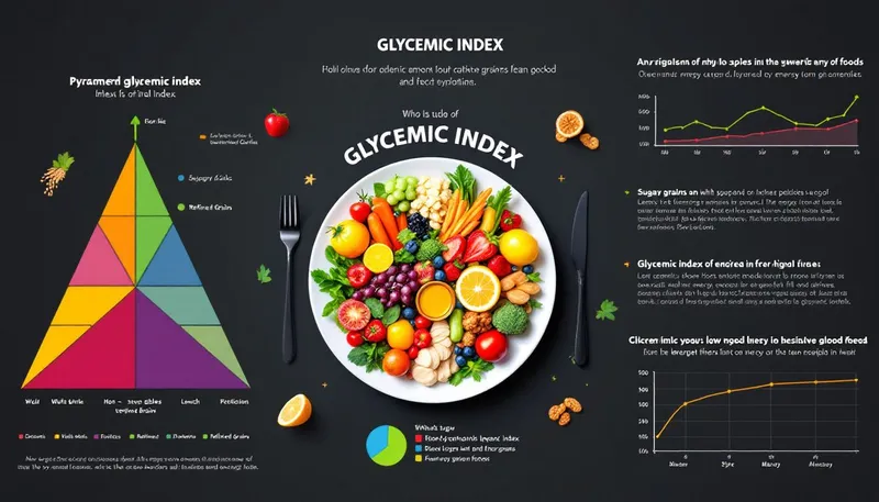 A healthy meal consisting of low glycemic index foods.