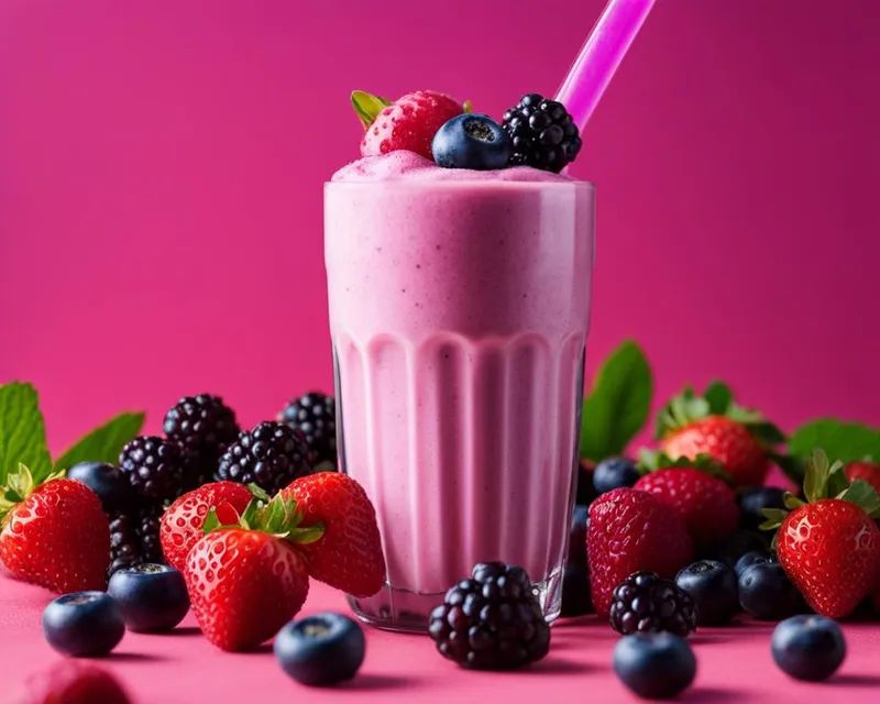 Berries in Herbalife Shake Blend