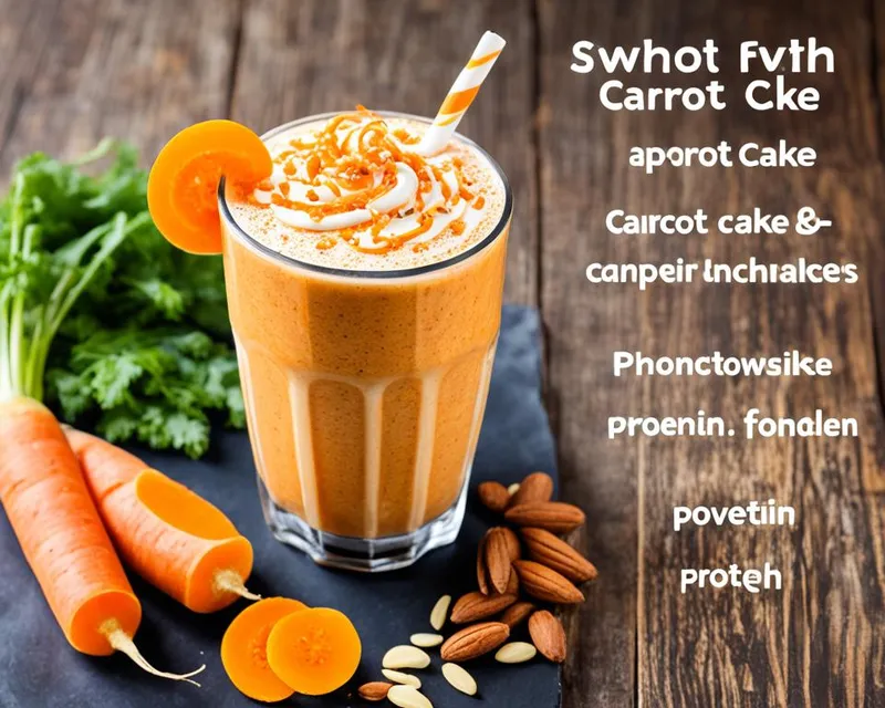 Carrot Cake Protein Shake