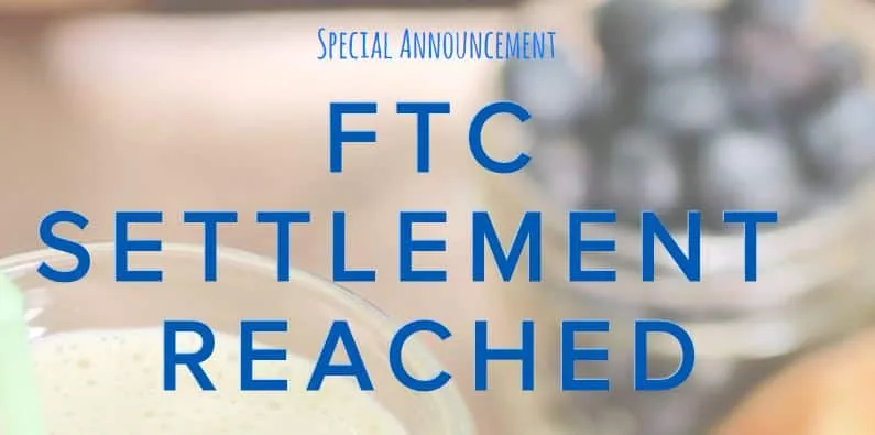 Herbalife FTC Settlement Reached - July - 2016
