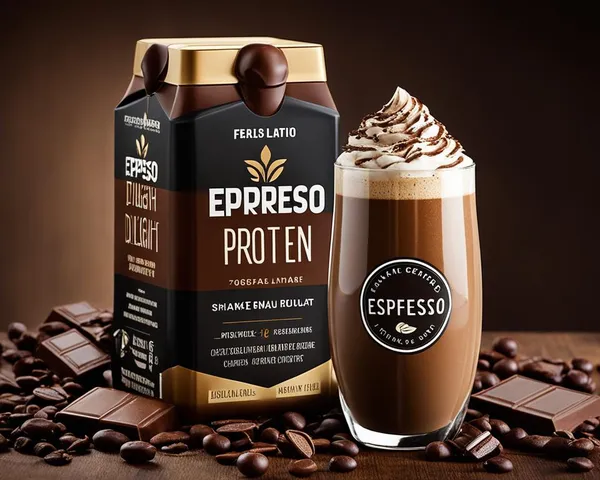 Espresso Delight Protein Shake - Herbalife Shake Formula, Chocolate, and Caffeine Boost