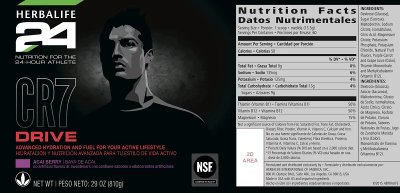Herbalife24 CR7 Drive - New Hypotonic drink