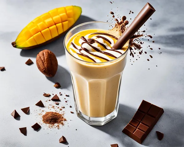 How to Make a Delicious Herbalife Chocolate Mango Shake