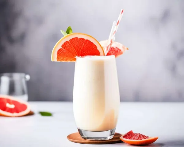 How to Make a Delicious Vanilla Herbalife Shake with Grapefruit