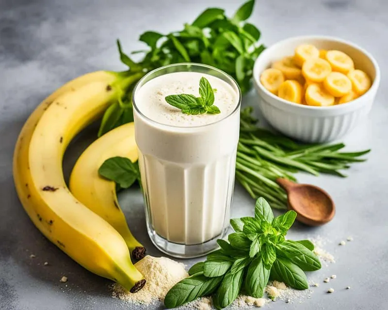 Vanilla Herbalife Shake Fruit Shake