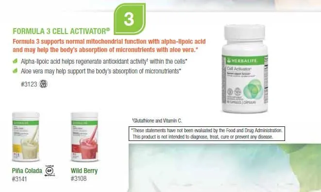 03 - Herbalife Formula 3 Cell Activator