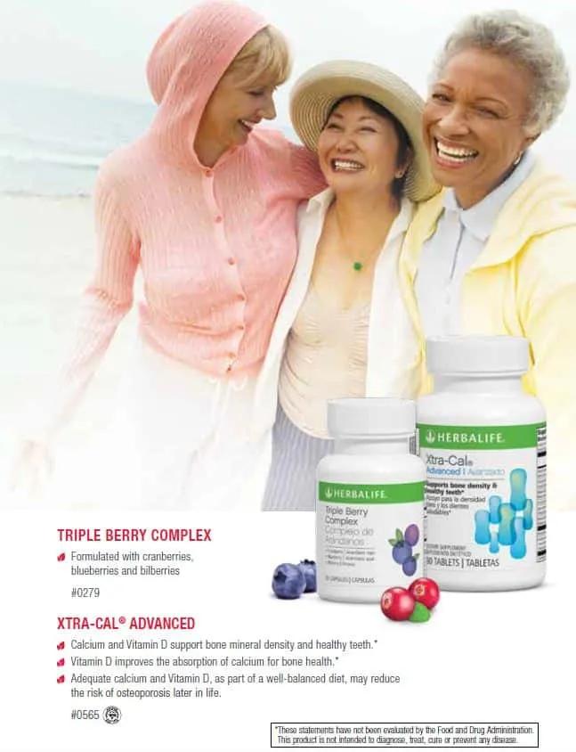 26 - Herbalife Triple Berry Complex, Herbalife Xtra-cal Advanced