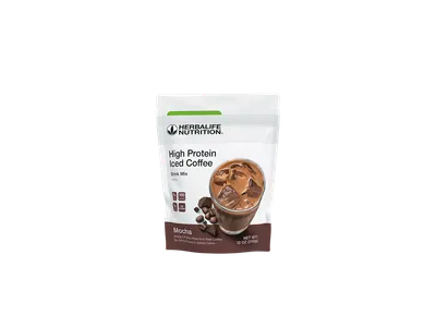 High Protein Iced Coffee: Mocha