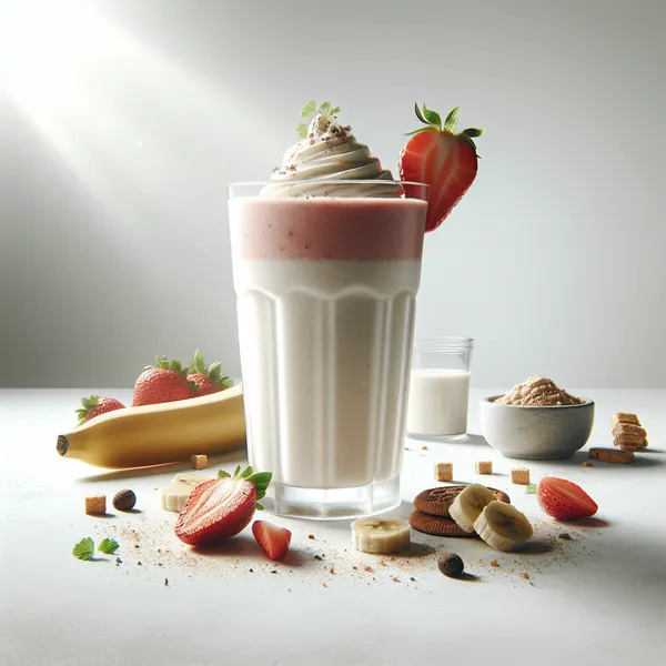 Ultimate Herbalife Shake Recipe: Strawberry-Banana Cookies 'n Cream