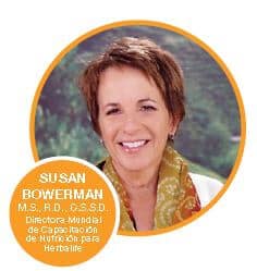 Susan Bowerman - filosofía de nutrición global de Herbalife