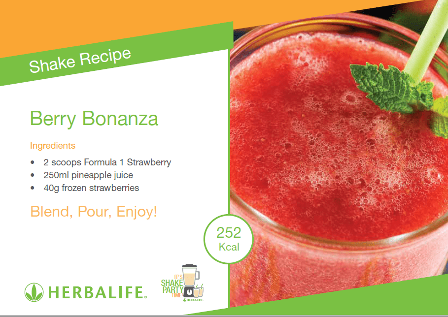 Shake Recipes - Berry Bonanza