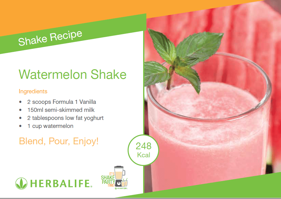 Shake Recipes - Watermelon Shake