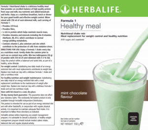 Formula 1 Healthy Meal Mint Chocolate Flavour