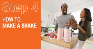 STEP 4 - How to make a shake