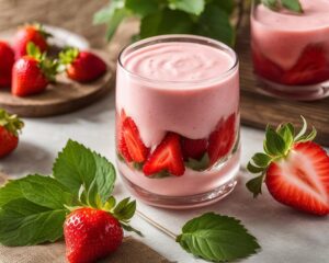 Strawberry Delight Protein Shake