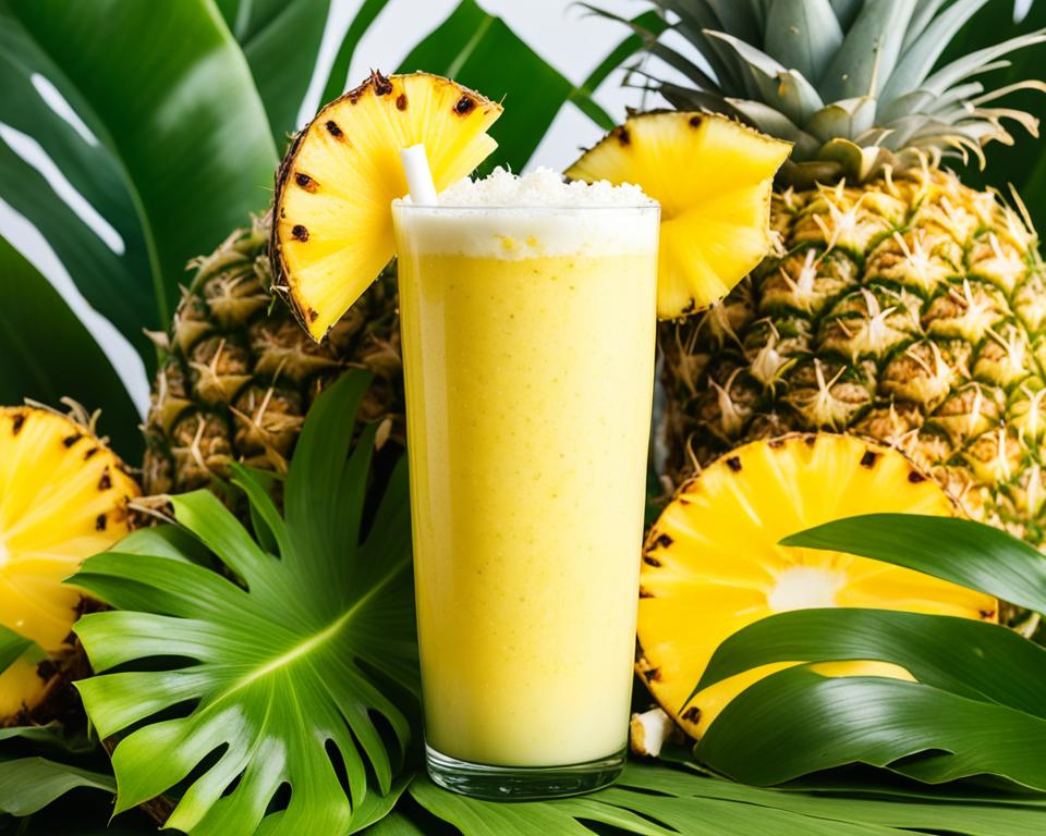 Pineapple Coconut Refresh Shake
