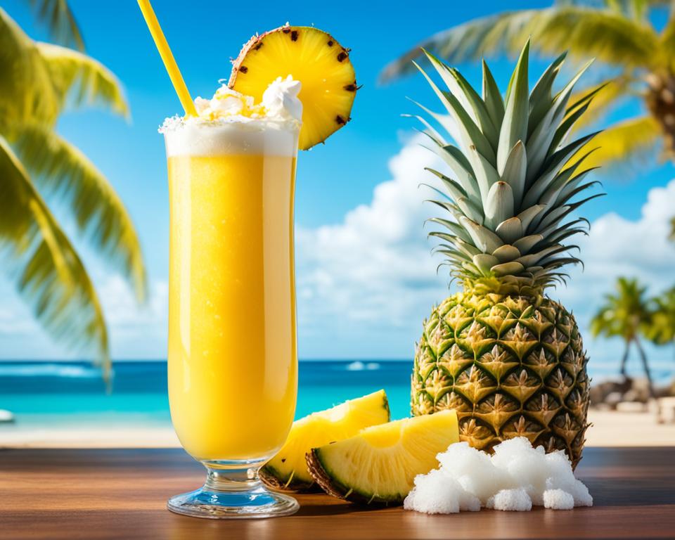 Pineapple Coconut Refresh Shake
