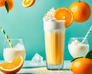Summer Orange Cream Shake